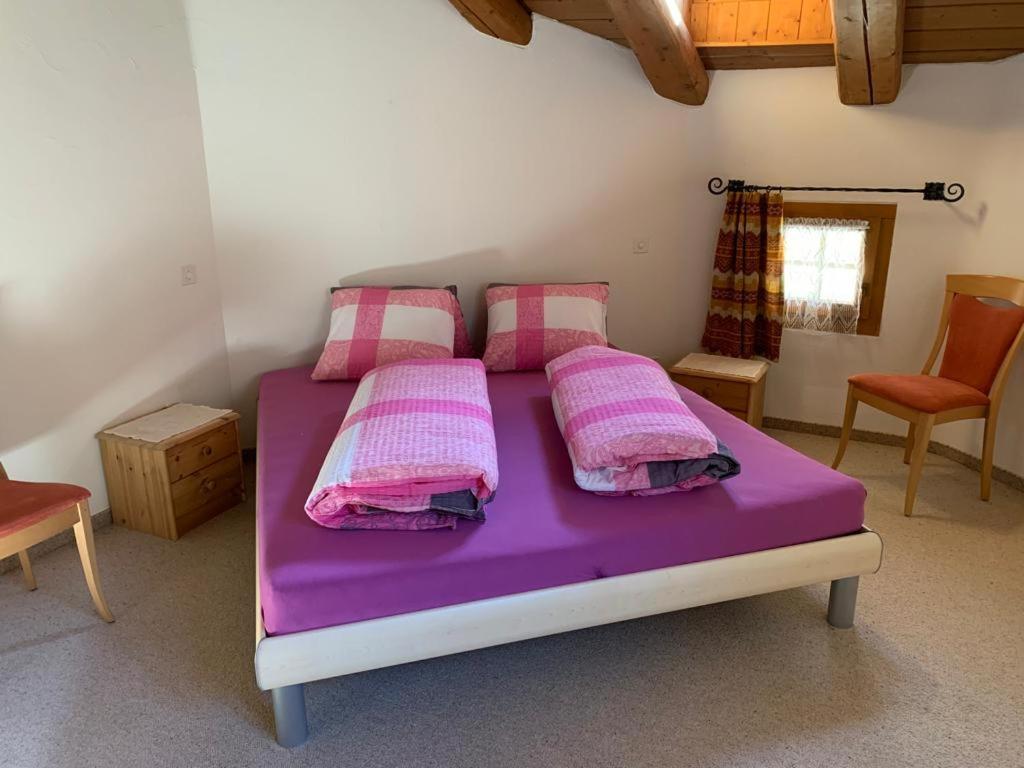 Ferienwohnung Jalet Tschierv Buitenkant foto