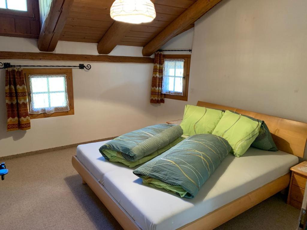 Ferienwohnung Jalet Tschierv Buitenkant foto