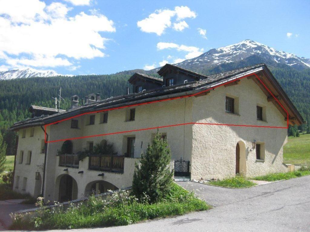 Ferienwohnung Jalet Tschierv Buitenkant foto